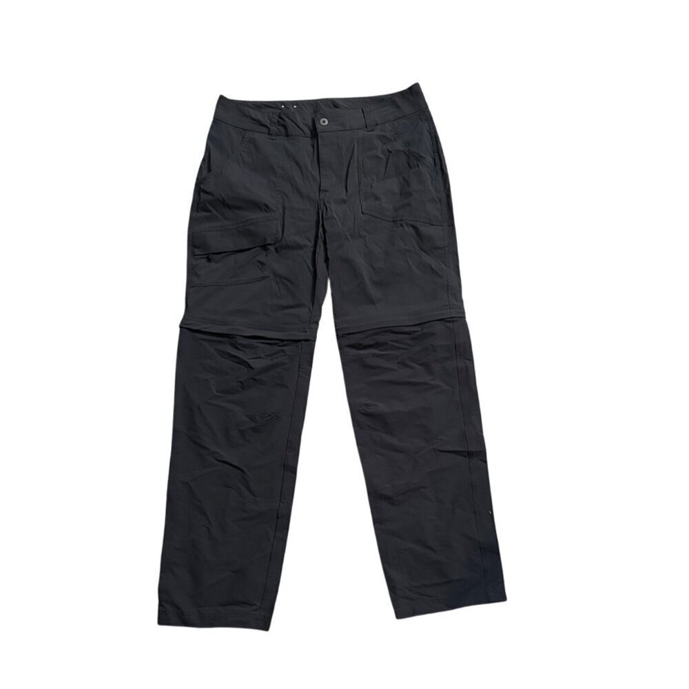 Columbia Mens Convertible Hiking Pants Gray Size 14  Nylon Lightweight Outdoor
